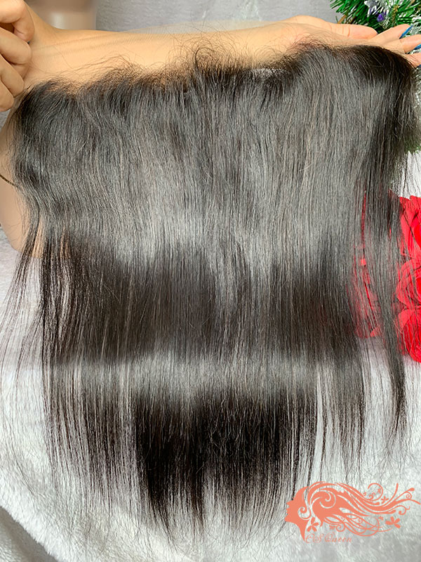 Csqueen Raw Straight hair 13*6 HD Lace Frontal 100% Human Hair